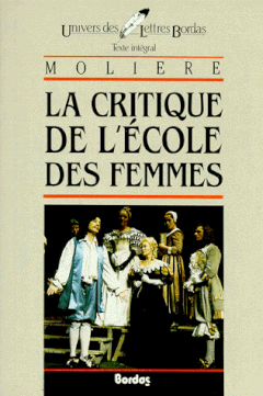 Avis sur le livre La Critique de l École des femmes 1663 par Eggdoll