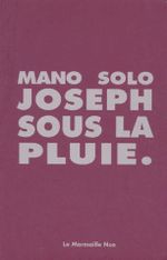 Couverture Joseph sous la pluie Couverture Joseph sous la pluie