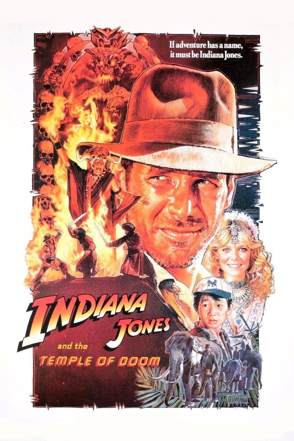 Affiches Posters Et Images De Indiana Jones Et Le Temple