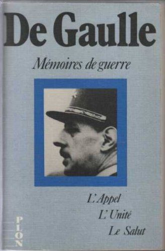 Mémoires de guerre Charles de Gaulle SensCritique