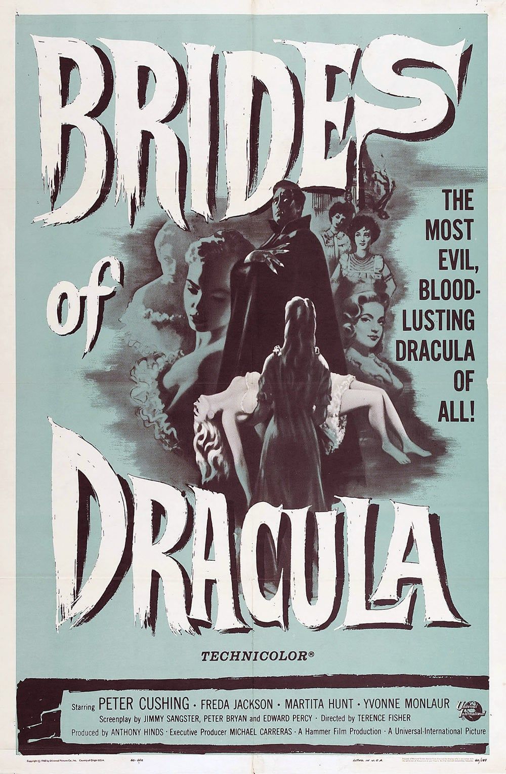 Affiches posters et images de Les Maîtresses de Dracula 1960