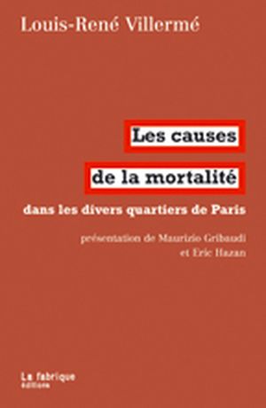 La mortalité dans les divers quartiers de Paris
