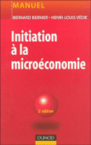 Initiation à la microéconomie