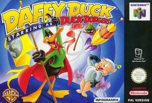 Daffy Duck dans le rôle de Duck Dodgers