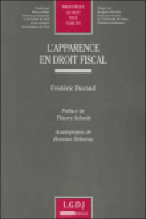 L'apparence en droit fiscal