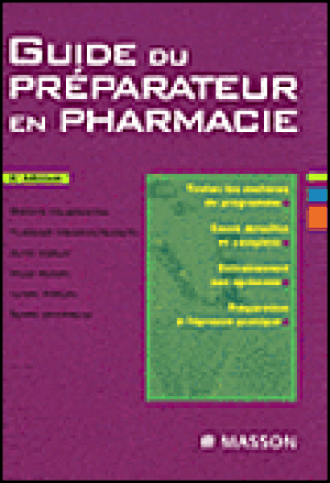 Guide du préparateur en pharmacie