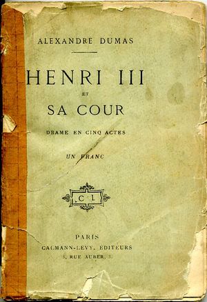 Henri III et sa cour