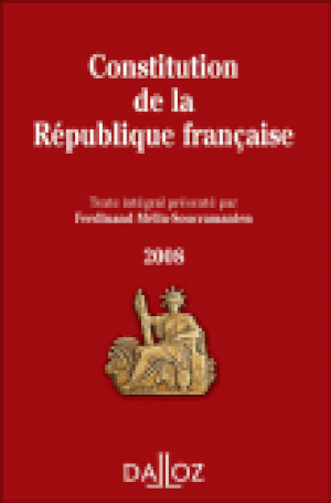 Constitution de la République française 2008
