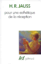 Pour une esthétique de la réception