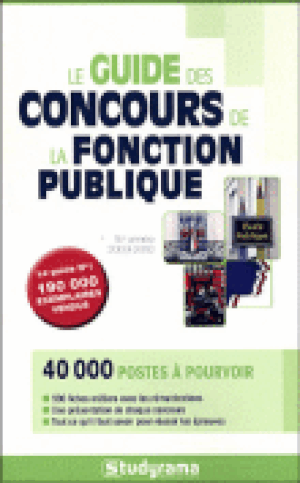 Le guide des concours de la fonction publique