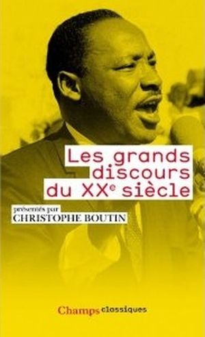 Les grands discours du XXe sciècle