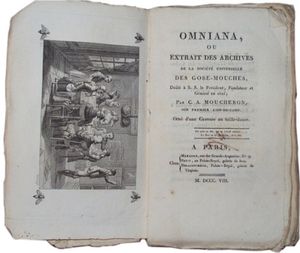 Omniana ou Extrait des archives des Gobe-mouches