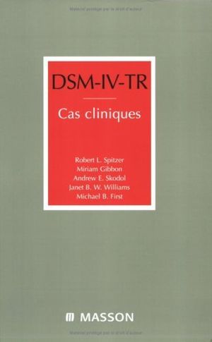 DSM-IV-TR, cas cliniques