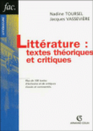 Littérature, textes théoriques et critiques