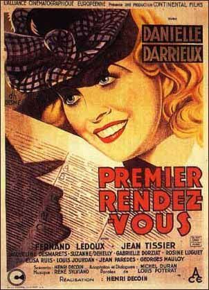 Premier Rendez-vous - Film (1941) - SensCritique