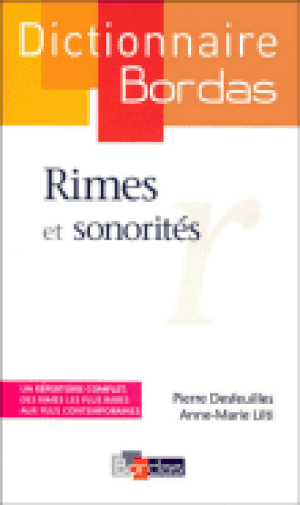 Dictionnaire Bordas des rimes et sonorités