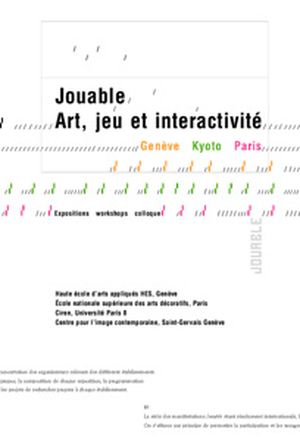 Jouable - Art, Jeu et Interactivité