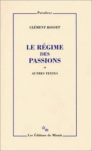 Le Régime des passions