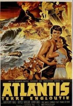 Affiche Atlantis, terre engloutie