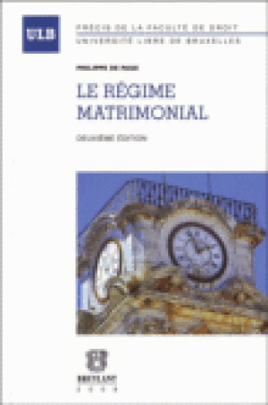 Le régime matrimonial