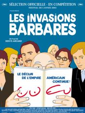 Affiche Les Invasions barbares Affiche Les Invasions barbares