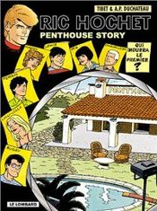 Couverture Penthouse Story - Ric Hochet, tome 66 Couverture Penthouse Story - Ric Hochet, tome 66