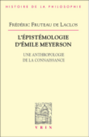 L'épistémologie d'Emile Meyerson