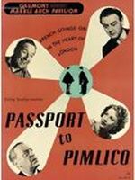 Affiche Passeport pour Pimlico Affiche Passeport pour Pimlico