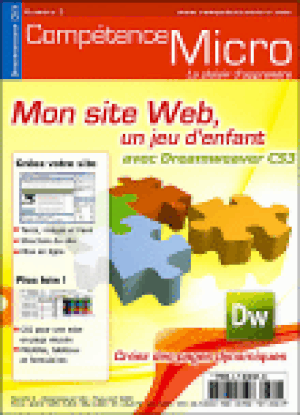 Mon site web, un jeu d'enfant avec Dreamweaver