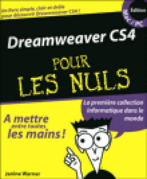 Dreamweaver CS4 pour les Nuls