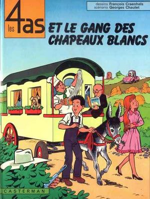 Les 4 As et le Gang des chapeaux blancs - Les 4 As, tome 15