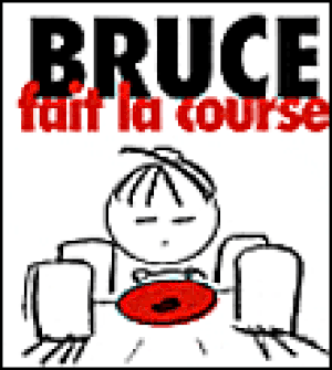 Bruce fait la course