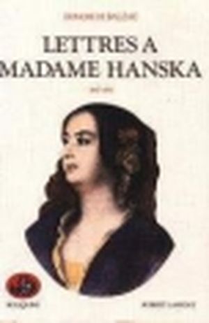 Lettres à madame Hanska