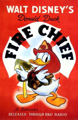 Donald capitaine des pompiers