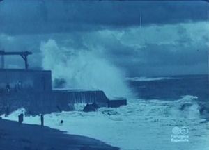 Tempête à Barcelone