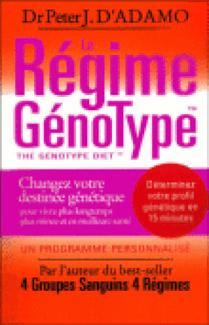 Le régime génotype