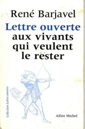 Lettre ouverte aux vivants qui veulent le rester