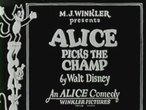 Alice Picks the Champ