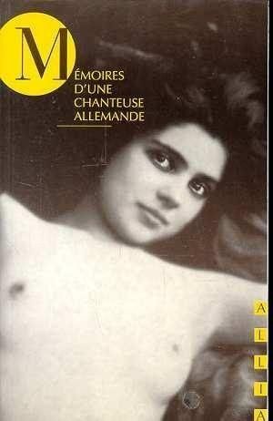 Mémoires d'une chanteuse allemande