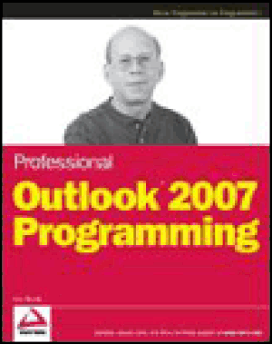 Professional outlook 2007 programming