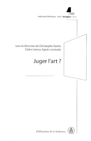 Juger l'art