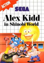 Jaquette Alex Kidd in Shinobi World Jaquette Alex Kidd in Shinobi World