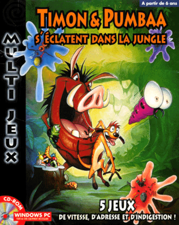 Timon et Pumbaa s'éclatent dans la jungle