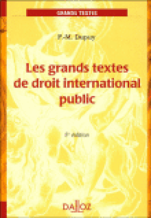 Grands textes de droit international public