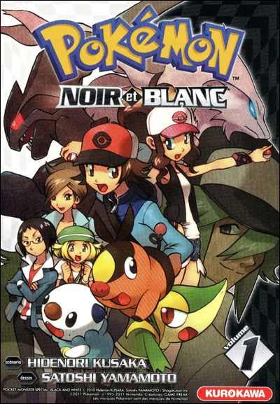 Pokémon Noir et Blanc - Satoshi Yamamoto et Hidenori Kusaka