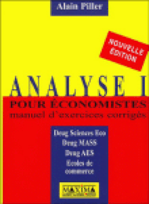 Analyse pour économistes