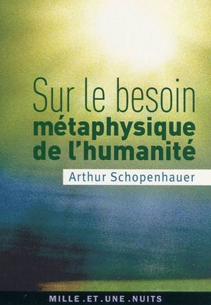 Sur le besoin métaphysique de l'humanité