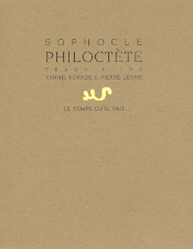 Couverture Philoctète Couverture Philoctète