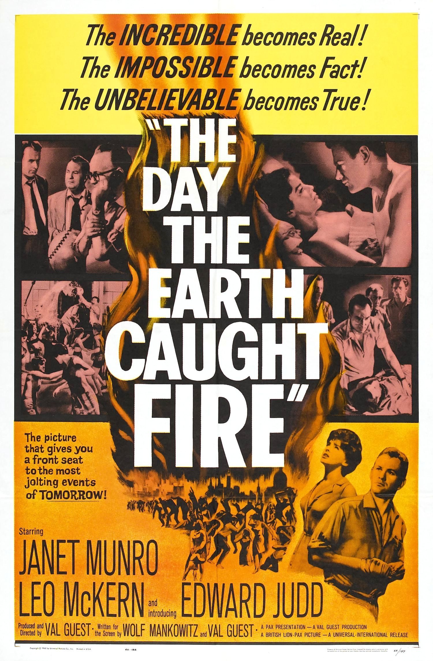 Le Jour Où La Terre Prit Feu Le jour où la terre prit feu - Film (1961) - SensCritique