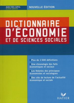 Dictionnaire d'Economie et Sciences Sociales